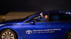 Toyota Mirai record (fot. Ugo Missana, Quentin Germain)